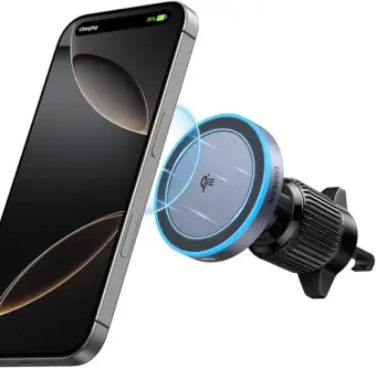 UGREEN Qi2 15W trådlös billaddare med mobilhållare, MagSafe-kompatibel för iPhone