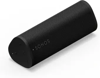 Sonos Roam 2 bärbar trådlös högtalare, vattentålig, 10 timmars batteritid, svart