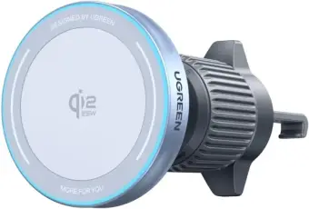 UGREEN MagFlow Qi2 25W magnetisk billaddare