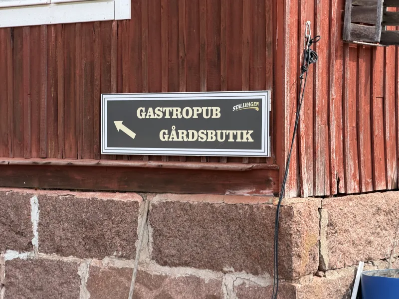 Vi hittade både gastropub och gårdsbutik hos Stallhagens Bryggeri